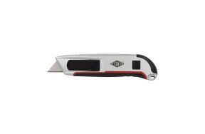 SAFETY CUTTER ALUMINIUM BLACK/SILVER WEDO 78814